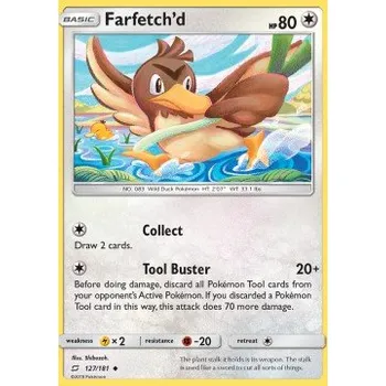 Sběratelská karetní hra Pokémon TEU 127/181 Farfetch'd - Team Up Stav: Excellent, Verze: NORMAL