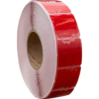 Reflexní páska obrysová červená v segmentech - 1 metr