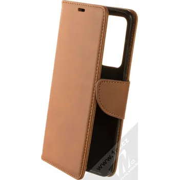 Pouzdro na mobilní telefon 1Mcz Porter Book flipové pouzdro pro Huawei P40 Pro hnědá (brown)