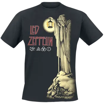 Pánské tričko Tričko z Led Zeppelin - Hermit - Muži - černá