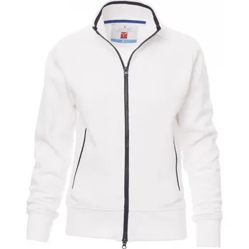 pracovní mikina Dámská mikina Payper MELBOURNE Barva: Bílá/ Námořnická Modrá, Velikost: 2XL