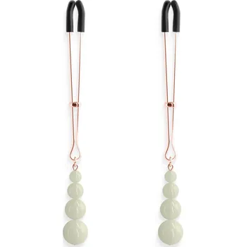 NS Novelties Bound Nipple Clamps G2 Rose Gold