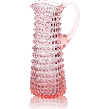 Kónický džbán, Jílek Glassworks, HOBNAIL, Neorosaline, 1 l