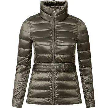 esmara® Dámská prošívaná bunda s páskem (olivová, M(40/42))