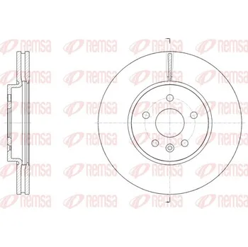 Brzdový kotouč Brzdový kotouč REMSA 61534.10