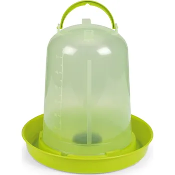 Chov hospodářského zvířete GAUN Klobouková napáječka pro drůbež zelená 10 l