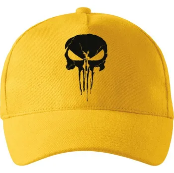 Kšiltovka Kšiltovka Punisher, Barva Žlutá, Velikost 19×11 cm , Canvas Kšiltovka Bezvatriko.cz 0506