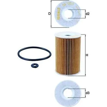 Olejový filtr Olejový filtr KNECHT OX 135/1D
