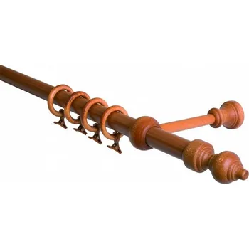 Garnýž Garnýž 140 cm jednořadá odstín třešeň