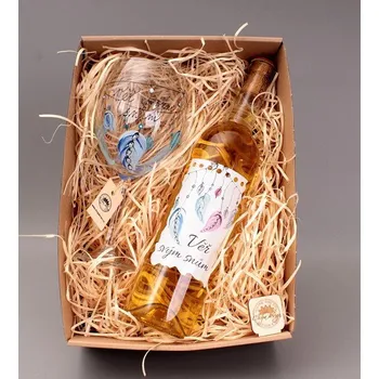 Víno Dárkový balíček - víno + 1 Maxi vínovka - Věř svým snům, modrá víno: Cabernet Moravia - červené suché