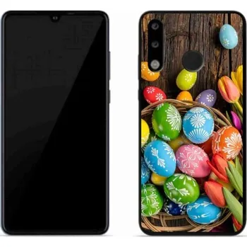 Pouzdro na mobilní telefon Gelový kryt mmCase na mobil Huawei P30 Lite - velikonoční vajíčka