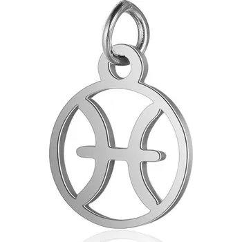 Přívěsek Šperky4U Drobný kulatý ocelový přívěšek - znamení - OPP1914-12