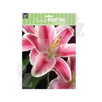 Diamantové malování Diamantový obrázek A4 Lilie