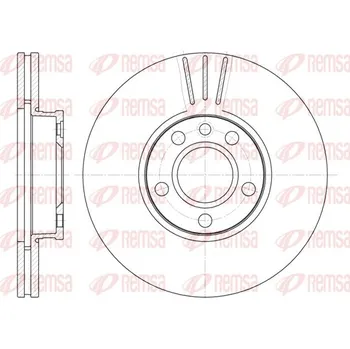 Brzdový kotouč Brzdový kotouč REMSA 6660.10