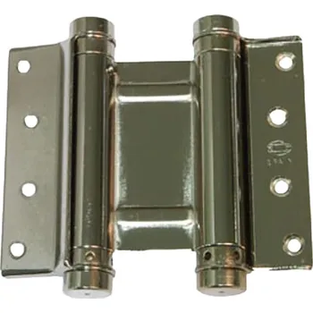 Nábytkové kování Závěs pružinový 125 mm nikl 2 ks