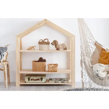 police Dětská police z borovicového dřeva Adeko Rela, 40 x 113 cm ID_1349715