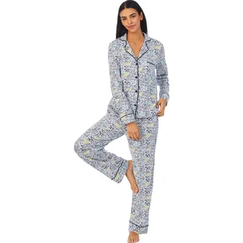 Dámské pyžamo Dámské pyžamo YI2822668 bílé s potiskem - DKNY XS