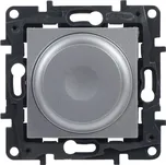 Legrand NILOÉ STEP stmívač otočný pro maximální zátěž 300 W HLINÍK /863352/