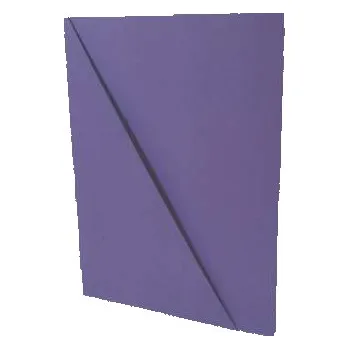Zakládací desky s rohovou kapsou - A4, kartonové, fialové, 1 ks