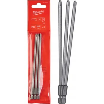 Bit Milwaukee PH2 4932459393 148 mm 3 ks