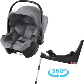 Přeprava dětí BRITAX RÖMER Baby-Safe Core + Flex Base 5Z, Frost Grey