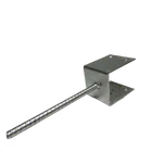 Patka kotevní 120x120x4,0 Typ U