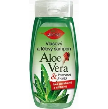 Šampon BIONE Šampon vlasový a tělový ALOE VERA 260ml
