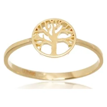 Prsten JVD PR0608F Zlatá