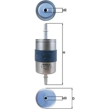 Palivový filtr Palivový filtr KNECHT KL 1055