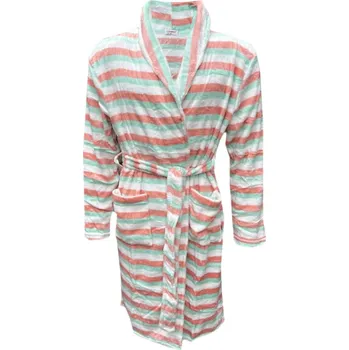 Dámské pyžamo C-Lemon Dámský župan huňatý - Clemon Barva: Tyrkysová, Velikost: XL