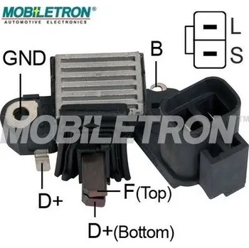 Autoelektrika Regulátor generátoru, 2313304P01, MOBILETRON, VR-H2000-6H