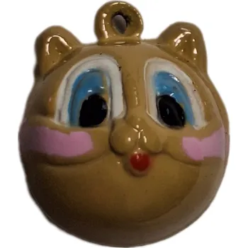 Vánoční dekorace Rolnička kovová 34 - sysel