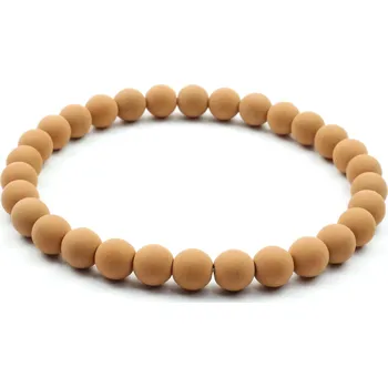 Náramek Moni dámský náramek skleněné korálky Cocoa