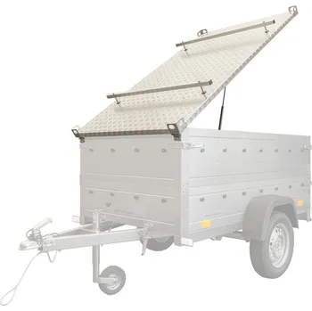 Auto-moto Plochý hliníkový kryt pro přívěs Garden Trailer KIPP 200