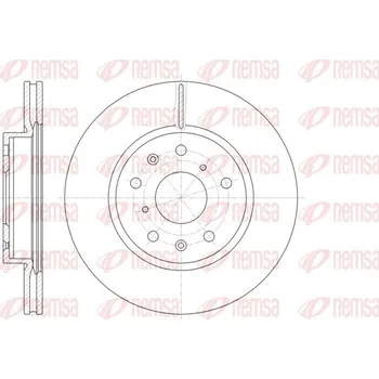 Brzdový kotouč Brzdový kotouč REMSA 61018.10