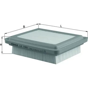 Vzduchový filtr Vzduchový filtr KNECHT LX 1061