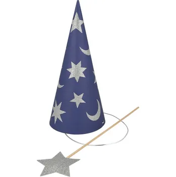 Party dekorace Párty čepičky v sadě 6 ks Wizard – Meri Meri ID_1563390