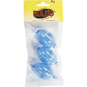 Rybářský háček BULDO Oválný buldo na mořský rybolov č. 4 čirý 3 ks 40g