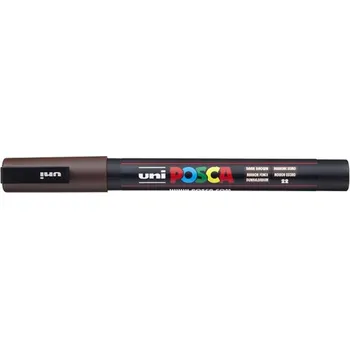 Posca popisovač / 0,9–1,3 mm - tm. hnědá