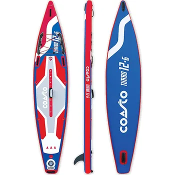 Paddleboard Coasto Turbo 12,6'' modrý/červený