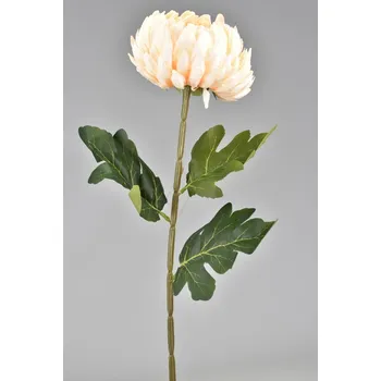 umělá květina Chryzantéma meruňková 72 cm (137335 001 CH03266 chryzantéma meruňková)