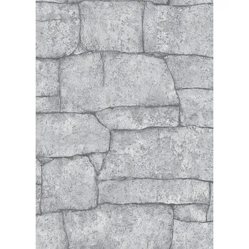 Tapeta DIMEX | Vliesová tapeta na zeď WPE-901695 | 0,53 x 10,05 m | šedá + Šedá vliesová tapeta na stěnu WPE901695 v rozměru 0,53 x 10,05 m