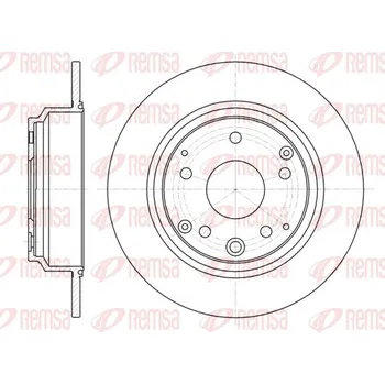 Brzdový kotouč Brzdový kotouč REMSA 61090.00