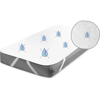 Chránič matrace Domácí pohoda | Jersey matracový chránič s PU - nepropustný a prodyšný 200x220 cm