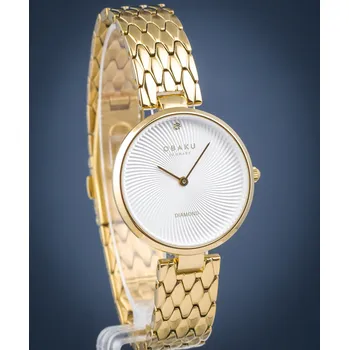 Hodinky Hodinky Obaku Diamant Cider V256LXGISG