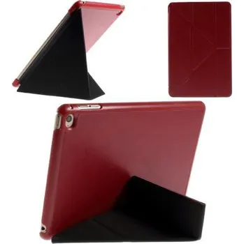 Pouzdro na tablet Origami polhovatelné pouzdro na iPad mini 4 - červené