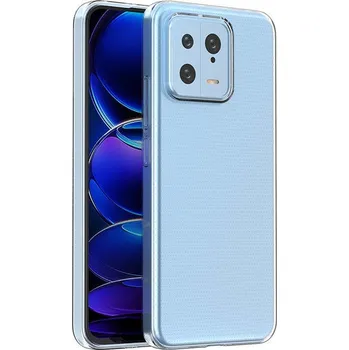 Pouzdro na mobilní telefon Průhledný gelový obal na mobil Xiaomi 13 - průhledný