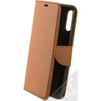 Pouzdro na mobilní telefon 1Mcz Porter Book flipové pouzdro pro Samsung Galaxy A20s hnědá (brown)