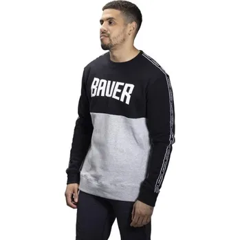 Pánská mikina Bauer Mikina Bauer Overbranded Crew SR, Velikost XXL 597333