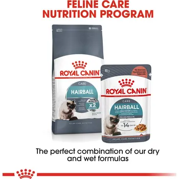 Krmivo pro kočku ROYAL CANIN HAIRBALL CARE granule 2 kg + kapsičky 12× 85 g